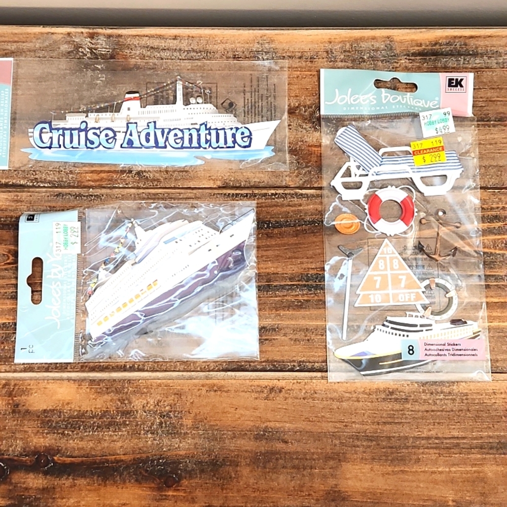 Scrapbook dimensional stickers